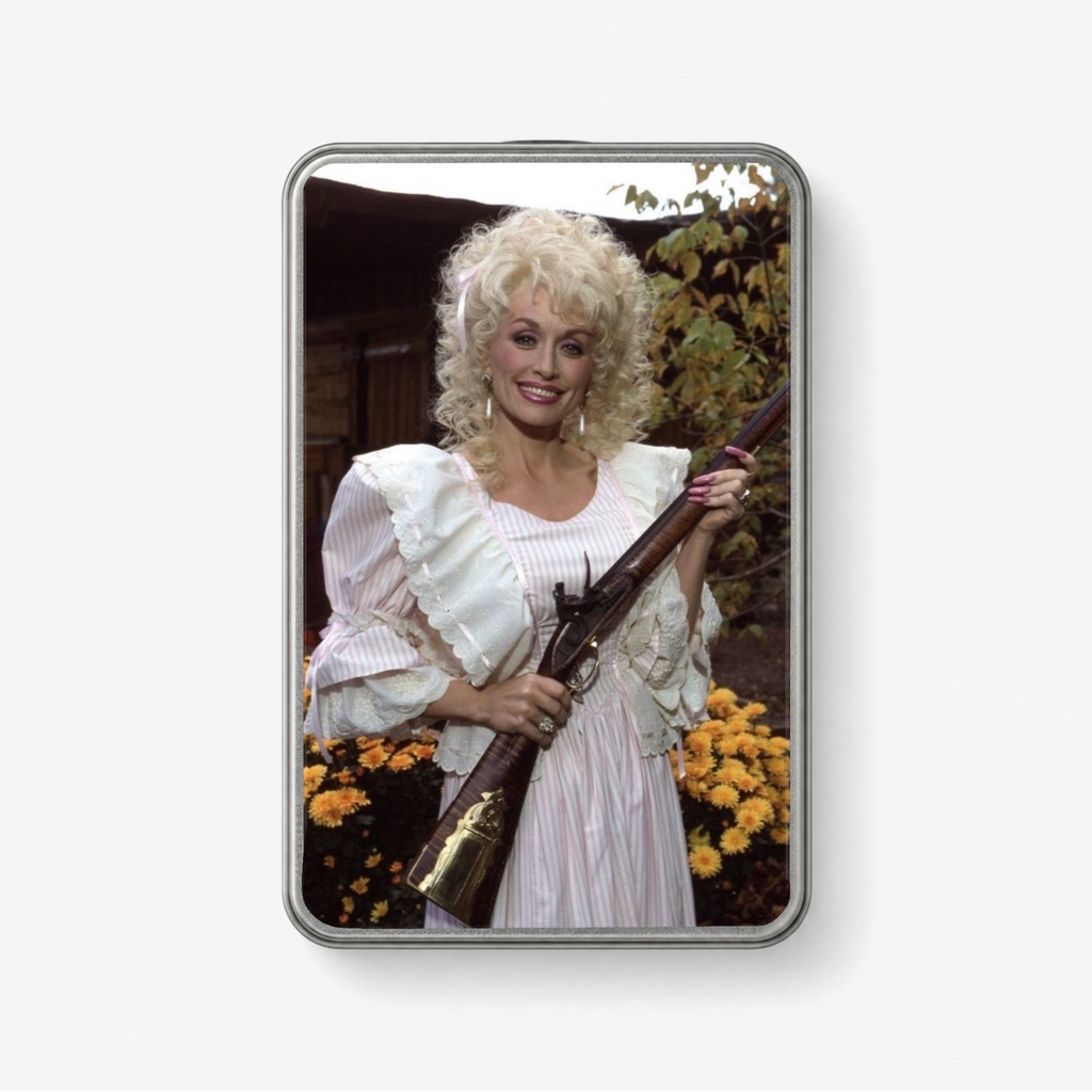 DOLLY PARTON Metal Tin