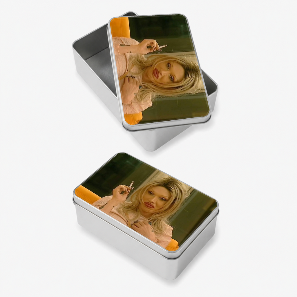 PETE BURNS Metal Tin